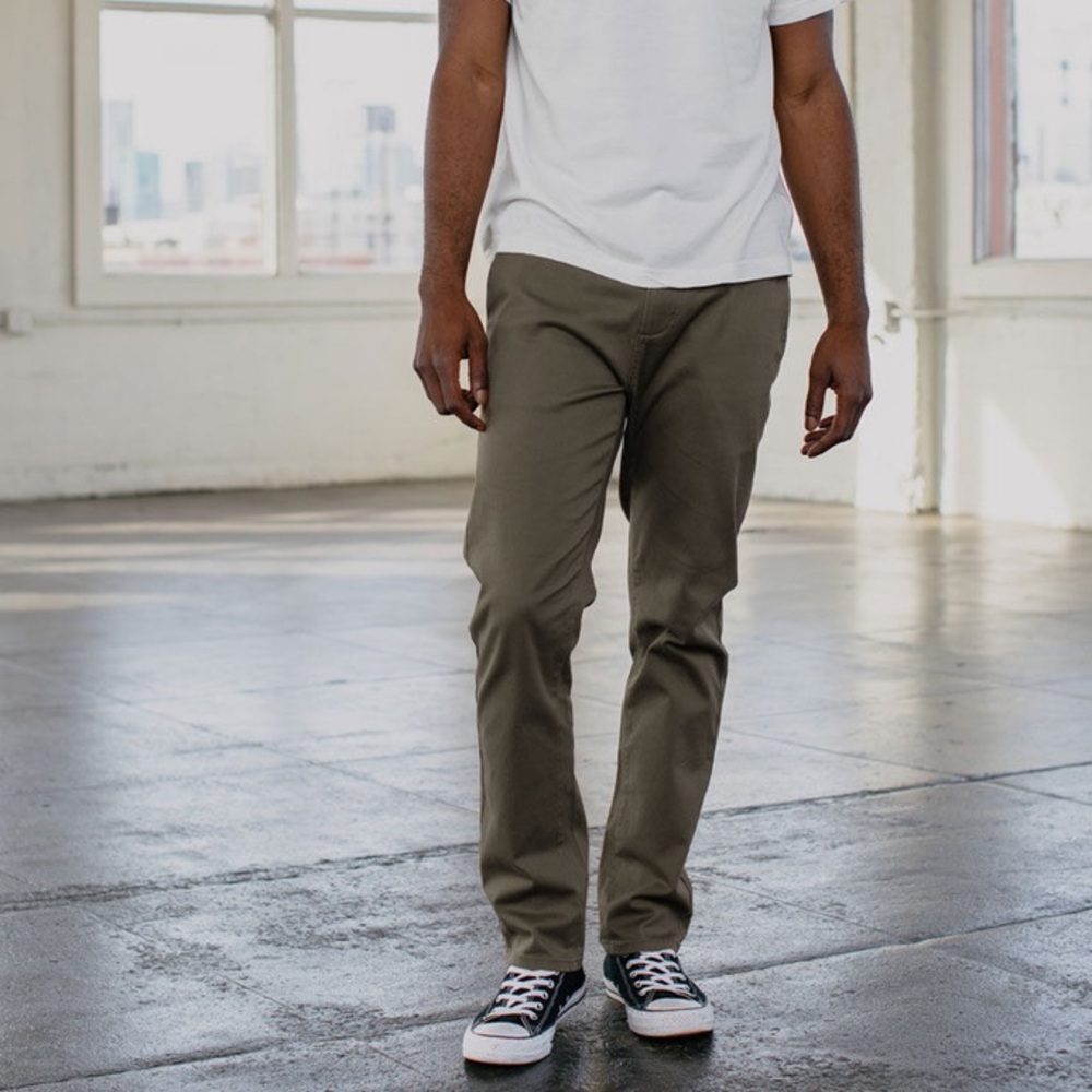 RSQ green skinny jeans slim chinos skater vibes hipster streetwear casual pants
